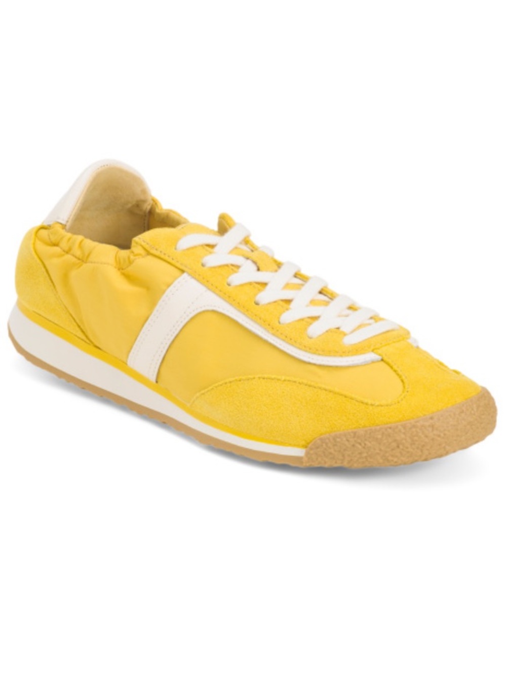Dolce Vita Yellow Women's Casual Lace-Up Sneaker